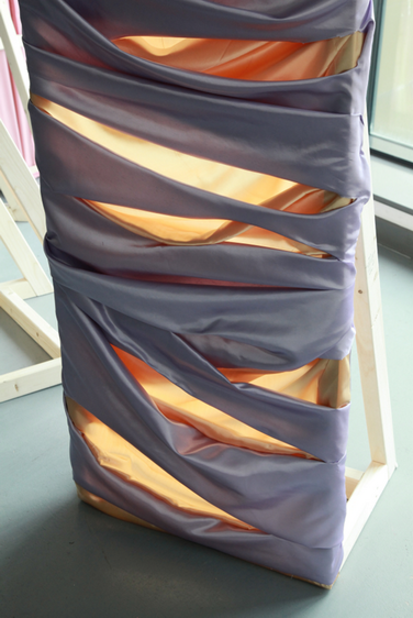 Smoulder – 172cm x 60cm x 30cm, Liquid Satin on Wood