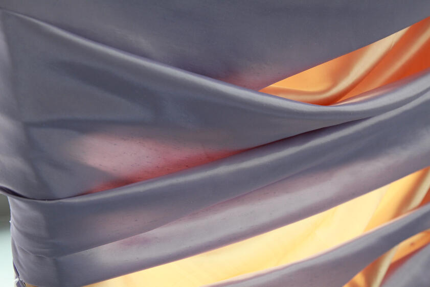 Smoulder – 172cm x 60cm x 30cm, Liquid Satin on Wood